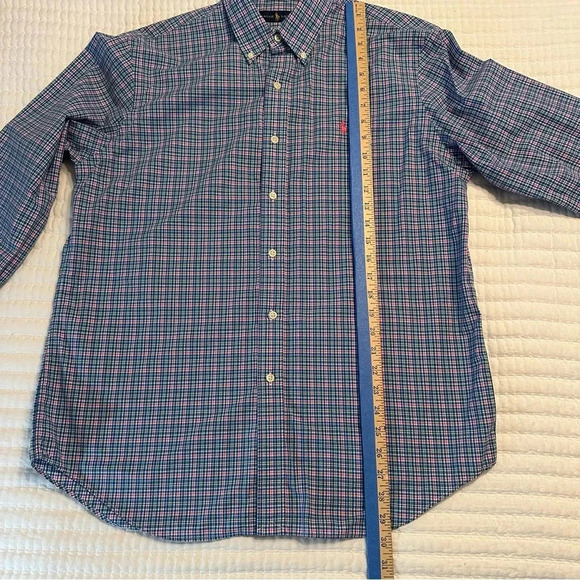 Polo Ralph Lauren Multi-Color Checkered Button Up Shirt - Men's size L(g) - Picture 8 of 11